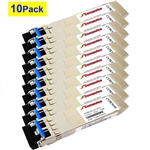 10 Pack - Brocade 10G-SFPP-LR Compatible Transceiver