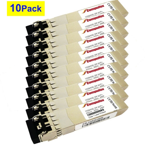 10PK | Enterasys 10GB-SR-SFPP Compatible Transceiver