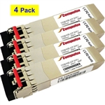 4PK - Brocade 10G-SFPP-ER Compatible Transceiver