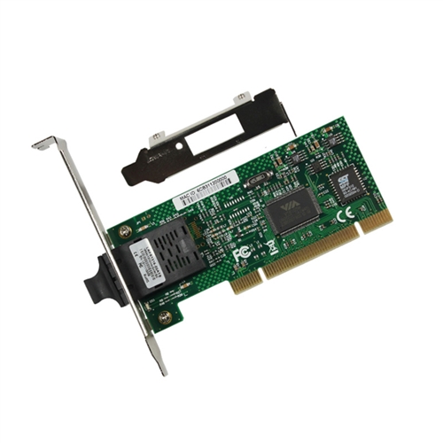 PCI Fast Ethernet 100Base-FX Fiber Network Interface Card, VIA VT6105M Chipset Fiber NIC, Single SC Port, MMF