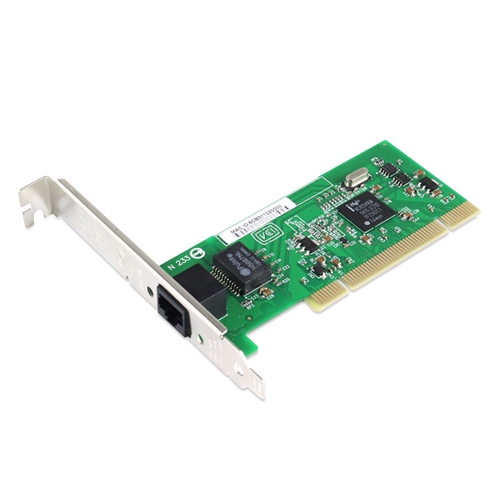 PCI Gigabit Ethernet Single RJ45 Port Network Interface Card, Intel 82540 Chipset Desktop Network Adapter