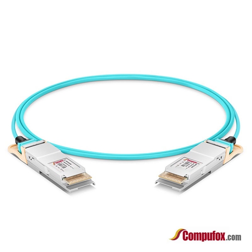 QDD-400G-AOC-1M | Juniper Networks Compatible 400G QSFP-DD AOC Cable
