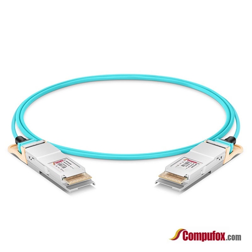 QDD-400G-AOC-2M | Juniper Networks Compatible 400G QSFP-DD AOC Cable