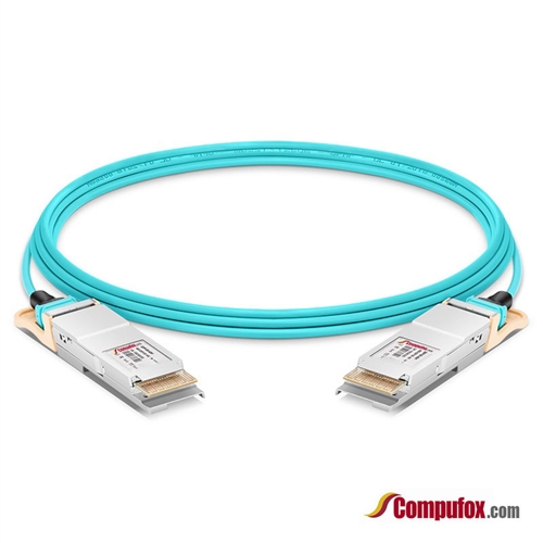 QDD-400G-AOC-30M | Juniper Networks Compatible 400G QSFP-DD AOC Cable