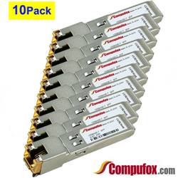 10PK - SFP-10G-T-80 Compatible Transceiver for Cisco Catalyst 9500 Series (C9500-32C)
